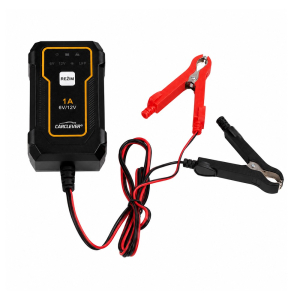 Nabíjačka autobatérií 6 V / 12 V – 1 A, LiFePO4 / AGM / EFB, 9-stupňové nabíjanie