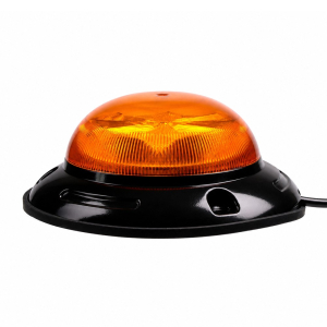 LED maják UFO 16×3 W / 12 – 24 V – oranžový, pevná montáž, ECE R65