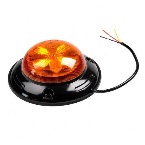 LED maják UFO s prívodným káblom na priame zapojenie do elektroinštalácie vozidla