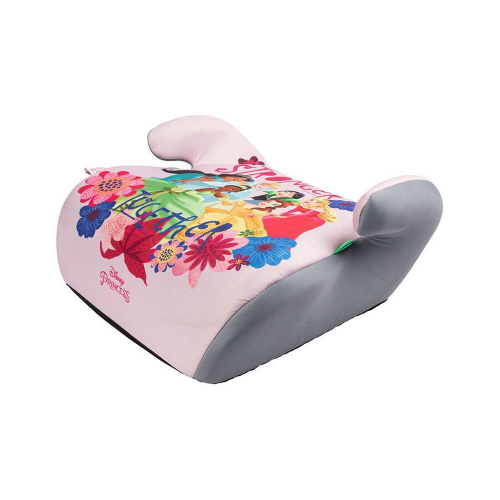 Bočný pohľad na detský auto podsedák Disney Princess so sivým lemovaním