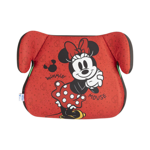 Čelné zobrazenie detského podsedáka Minnie Red s veselou postavičkou Minnie Mouse