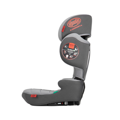 Bočný pohľad na autosedačku HEYNER® KIDS ISOFIX