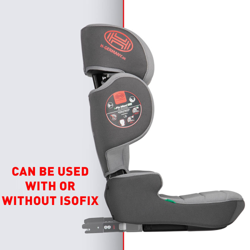Bočný pohľad na upevňovací systém ISOFIX autosedačky