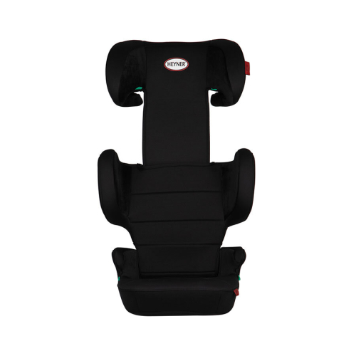 Pohľad spredu na autosedačku HEYNER® KIDS ISOFIX s plne vysunutou opierkou hlavy