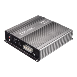 Zosilňovač KUERL 2-kanálový do auta, 2 × 70 W (premostiteľný)
