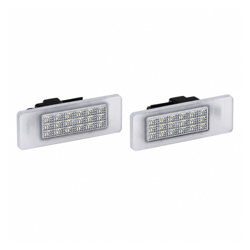 Sada 2 LED svetiel osvetlenia ŠPZ pre Renault Clio, Espace, Koleos, Master a Talisman