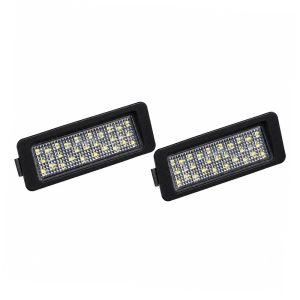 LED osvetlenie ŠPZ Volvo V40, XC40, S90 – biele, homologizácia E4