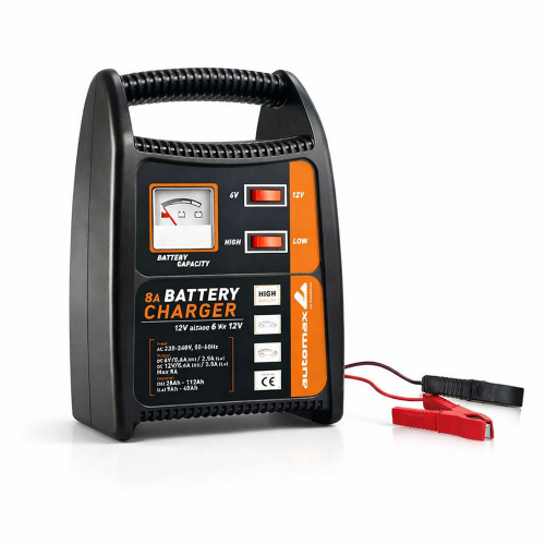 Nabíječka autobaterie 12V 8A