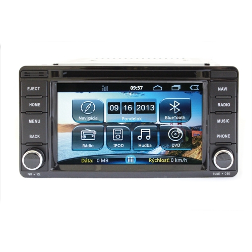 Multimediálne autorádio Mitsubishi Outlander 3