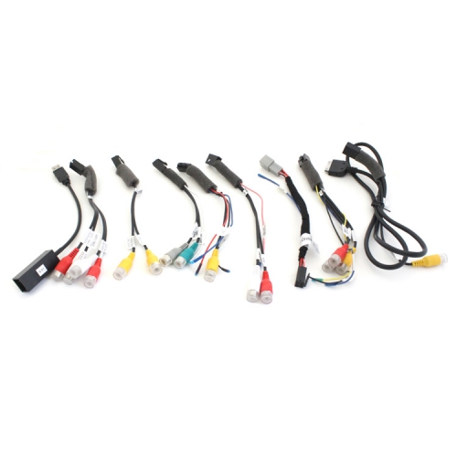 Kabeláž na priojenie 2DIn rádia do Mitsubishi Outlander